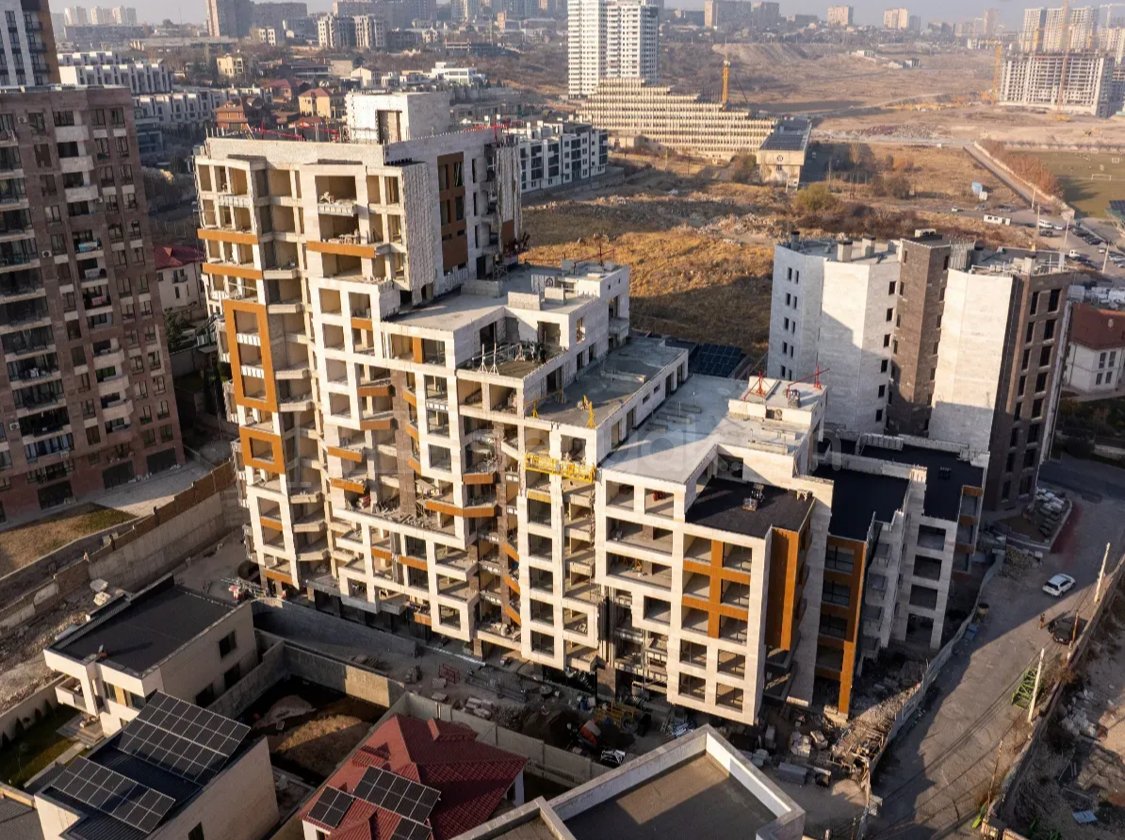 2 Սենյականոց Բնակարան Նորակառույցում, 74քմ, 2/10 հարկ, Զրոյական Վիճակում
