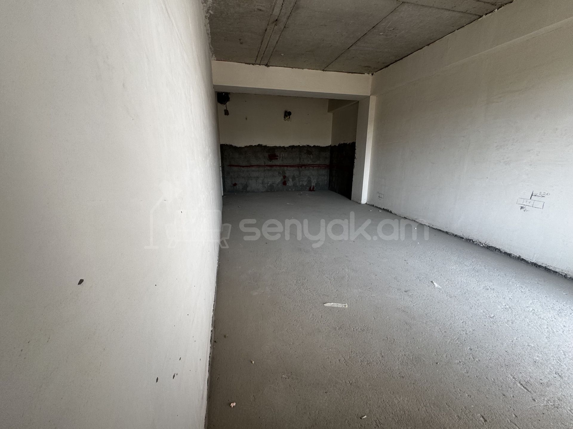 2 Սենյականոց Բնակարան Նորակառույցում, 65քմ, 6/18 հարկ, Պետական Վիճակում
