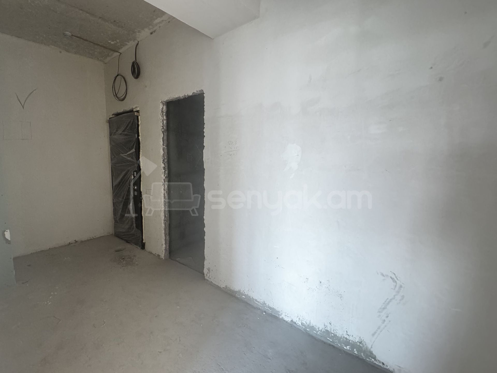 2 Սենյականոց Բնակարան Նորակառույցում, 65քմ, 6/18 հարկ, Պետական Վիճակում