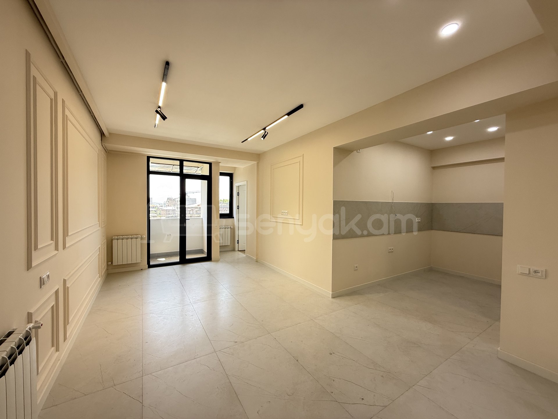 2 Սենյականոց Բնակարան, 46քմ, 5/9 հարկ, Դիզայներական Վերանորոգված