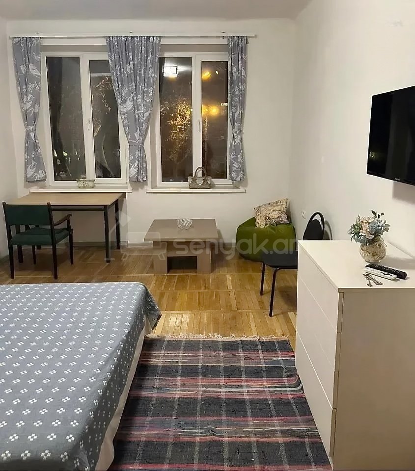 1 Սենյականոց Բնակարան Քարե Շենքում, 36քմ, 2/5 հարկ, Կապիտալ Վերանորոգված
