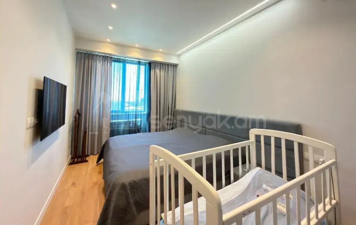 3 Սենյականոց Բնակարան Նորակառույցում, 76քմ, 6/15 հարկ, Դիզայներական Վերանորոգված