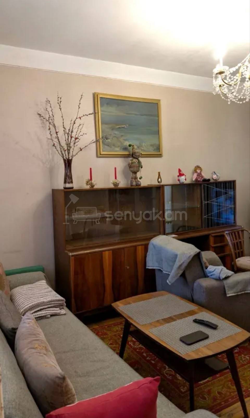 2 Սենյականոց Բնակարան Քարե Շենքում, 65քմ, 4/5 հարկ, Պետական Վիճակում