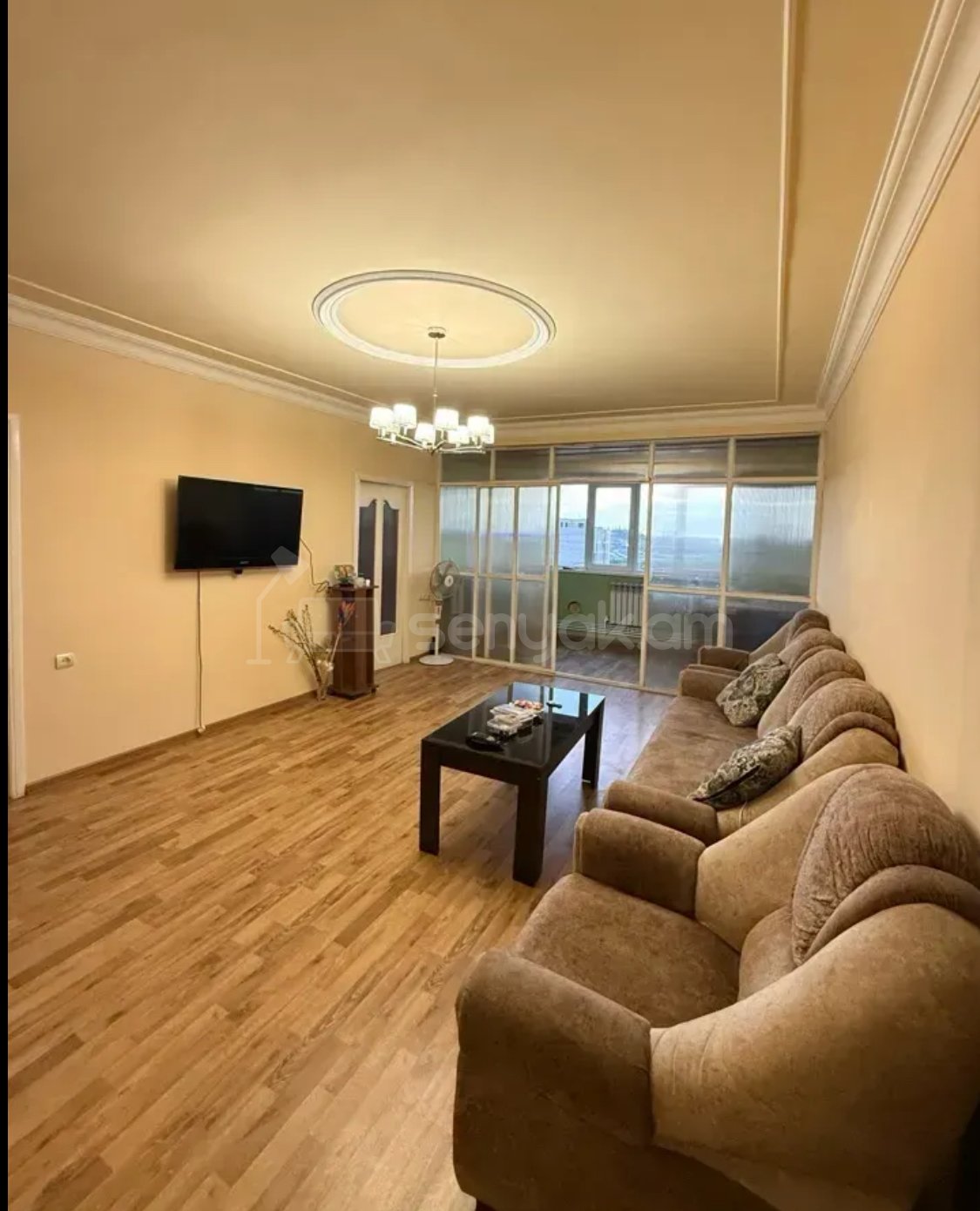 3 Սենյականոց Բնակարան, 75քմ, 6/11 հարկ, Նորմալ Վիճակում