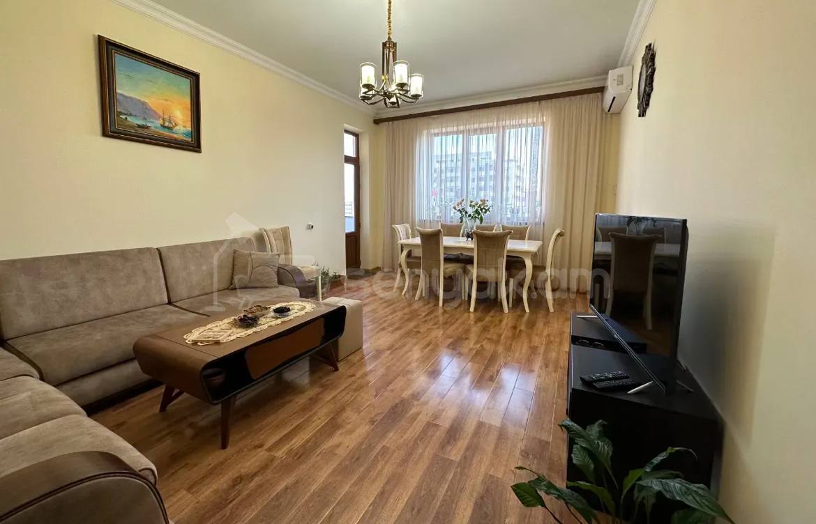 2 Սենյականոց Բնակարան Նորակառույցում, 84քմ, 13/14 հարկ, Կապիտալ Վերանորոգված, Կահավորված