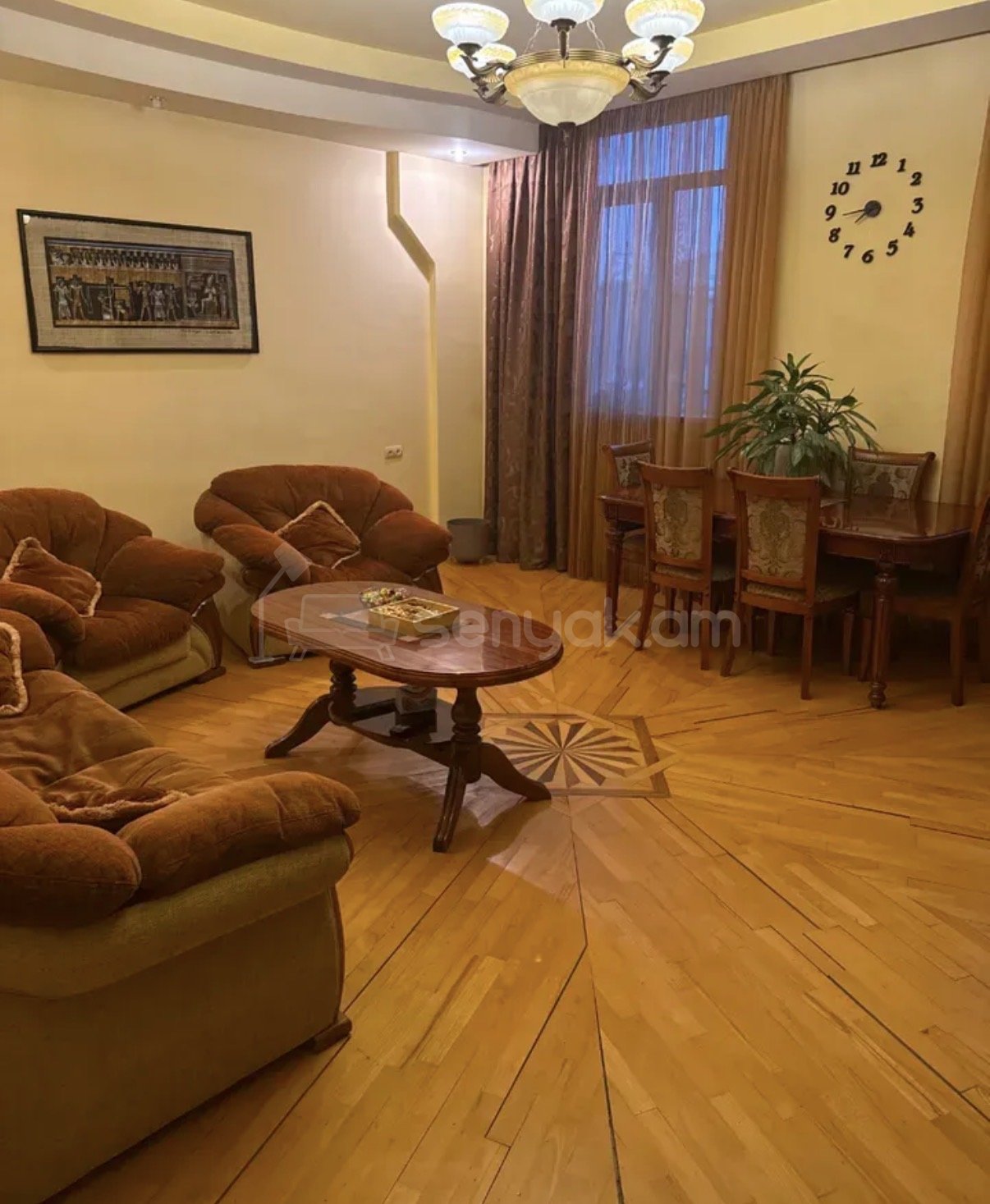 4 Սենյականոց Բնակարան Քարե Շենքում, 113քմ, 2/4 հարկ, Կապիտալ Վերանորոգված