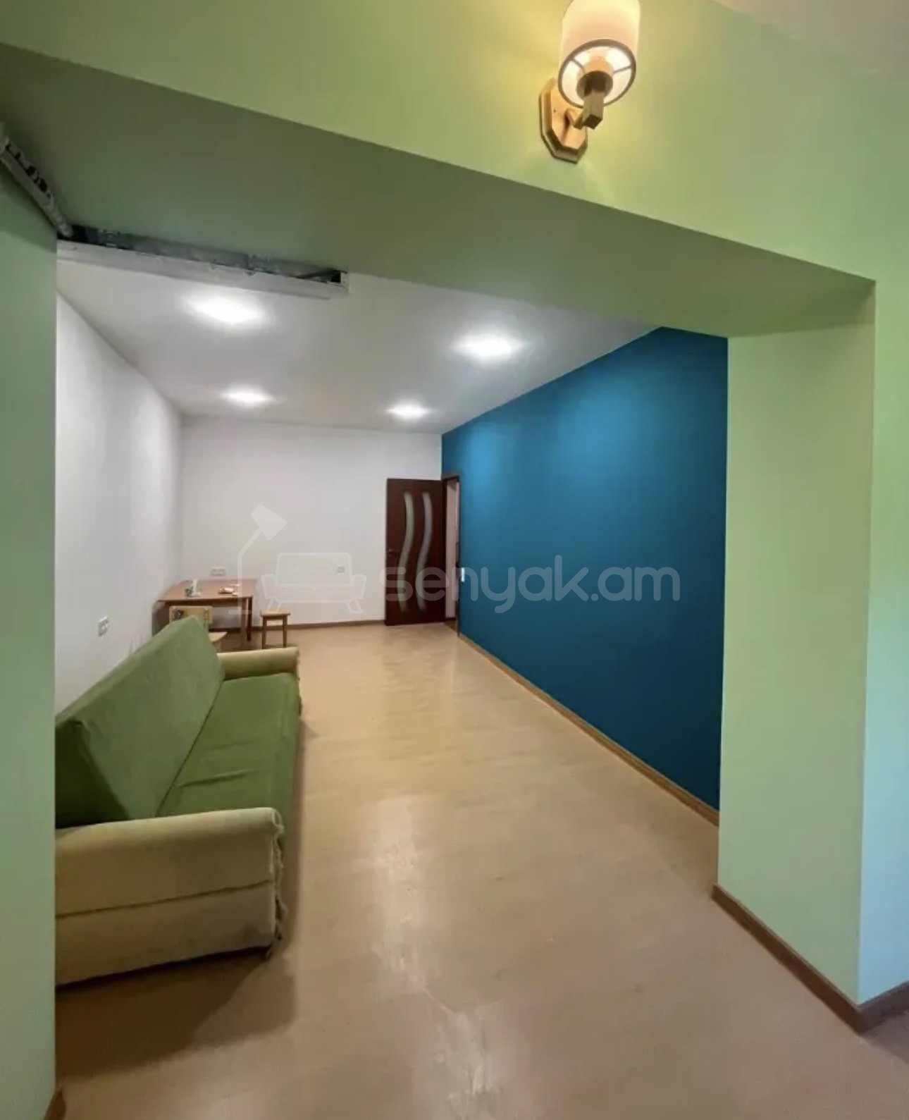 2 Սենյականոց Բնակարան Քարե Շենքում, 55քմ, 1/5 հարկ, Կոսմետիկ Վերանորոգված