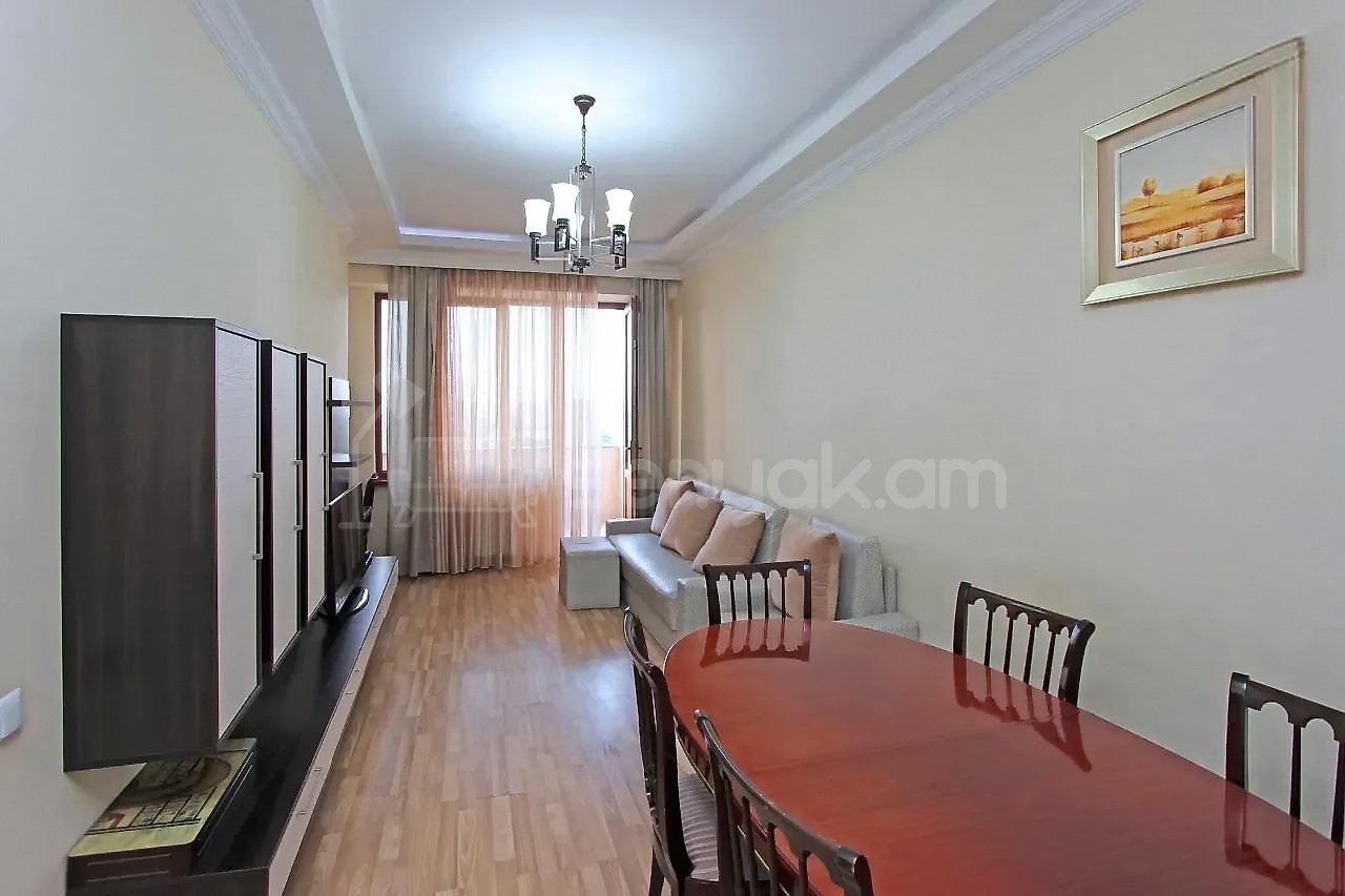 3 Սենյականոց Բնակարան Նորակառույցում, 80քմ, 15/18 հարկ, Կապիտալ Վերանորոգված