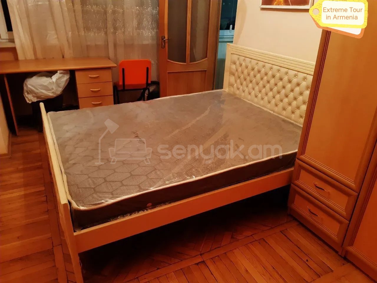 2 Սենյականոց Բնակարան Քարե Շենքում, 52քմ, 7/9 հարկ, Նորմալ Վիճակում, Կահավորված, Արևկող
