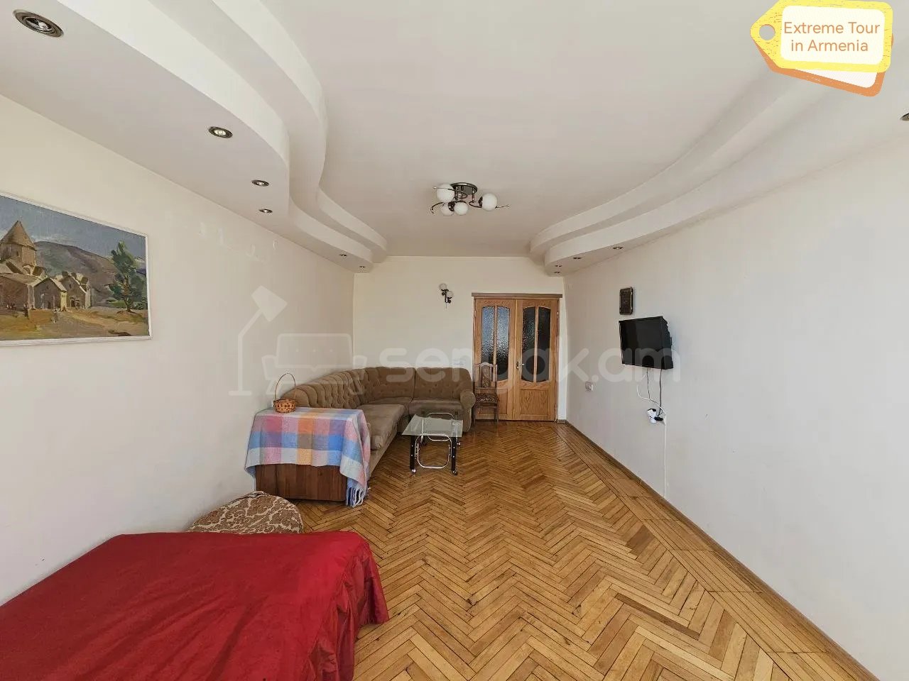 2 Սենյականոց Բնակարան Քարե Շենքում, 52քմ, 7/9 հարկ, Նորմալ Վիճակում, Կահավորված, Արևկող