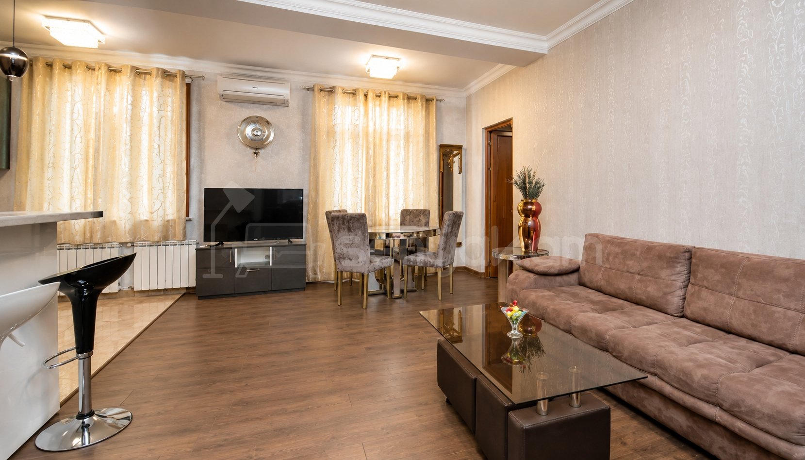 2 Սենյականոց Բնակարան Նորակառույցում, 70քմ, 7/11 հարկ, Կապիտալ Վերանորոգված, Կահավորված, Արևկող