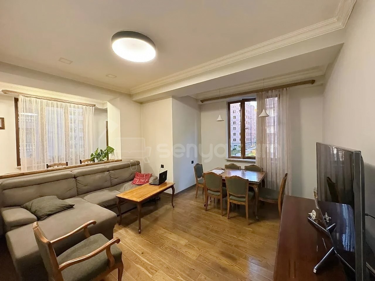 3 Սենյականոց Բնակարան Նորակառույցում, 90քմ, 3/9 հարկ, Կապիտալ Վերանորոգված