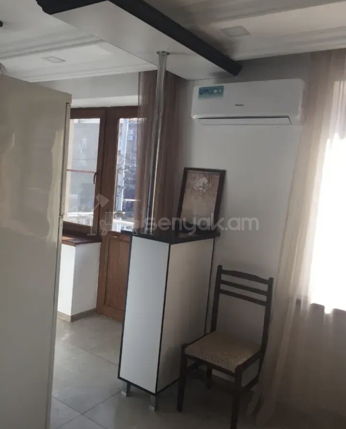 1 Սենյականոց Բնակարան Քարե Շենքում, 30քմ, 3/5 հարկ, Կապիտալ Վերանորոգված, Կահավորված