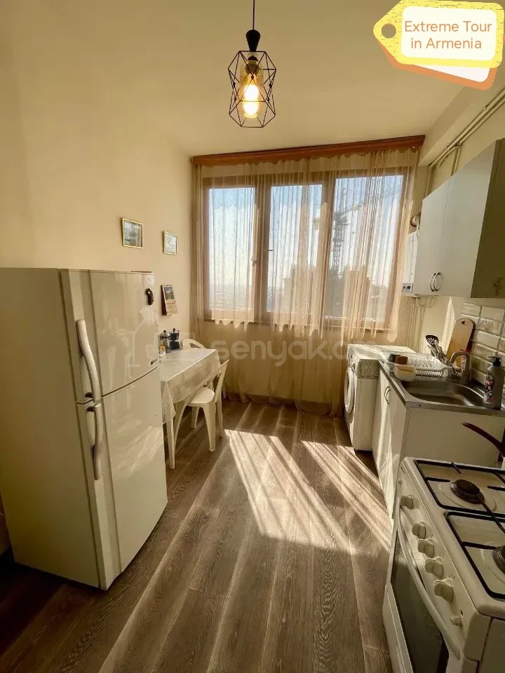 2 Սենյականոց Բնակարան, 54քմ, 7/9 հարկ, Նորմալ Վիճակում, Կահավորված, Արևկող