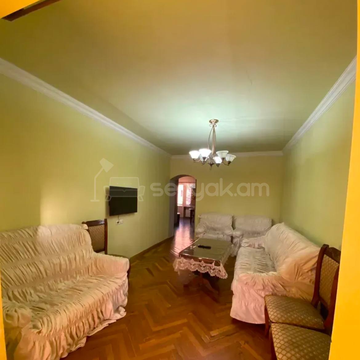 2 Սենյականոց Բնակարան Քարե Շենքում, 60քմ, 2/5 հարկ, Կապիտալ Վերանորոգված, Կահավորված