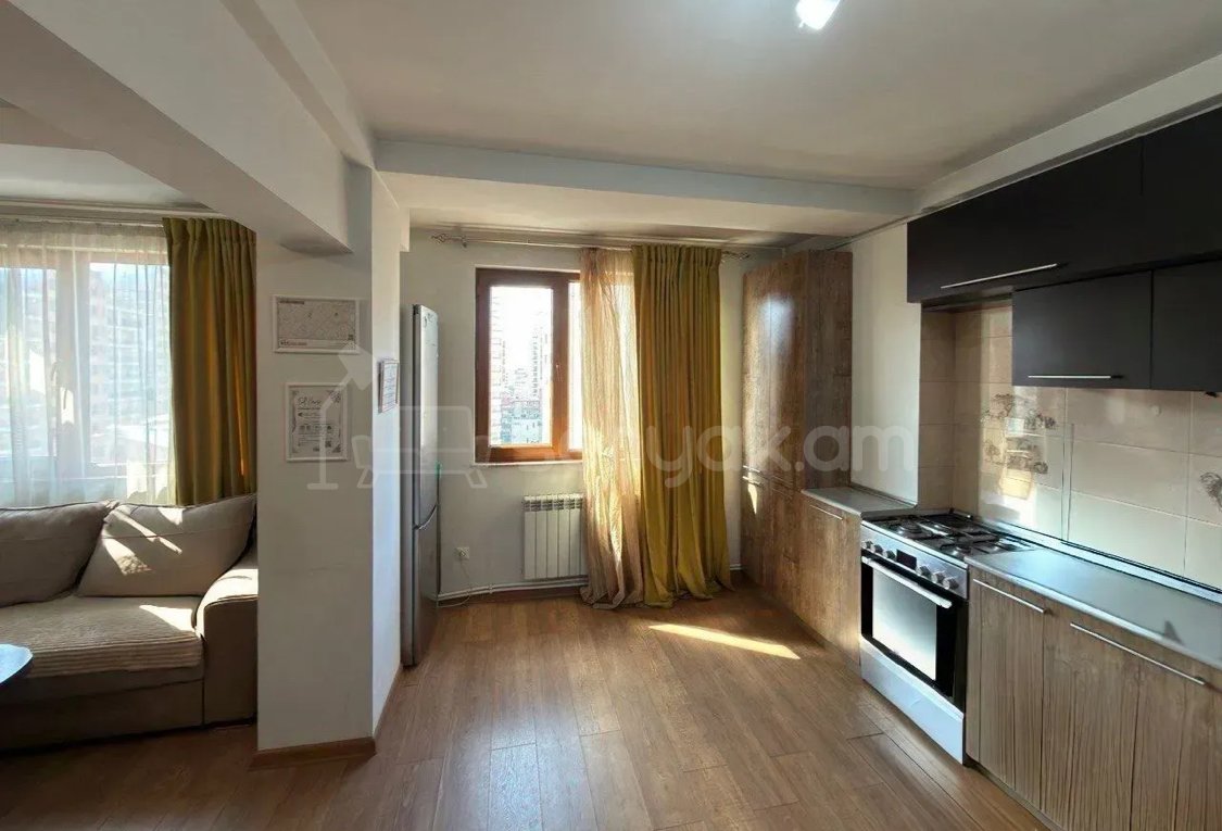 1 Սենյականոց Բնակարան, 41քմ, 9/9 հարկ, Կապիտալ Վերանորոգված