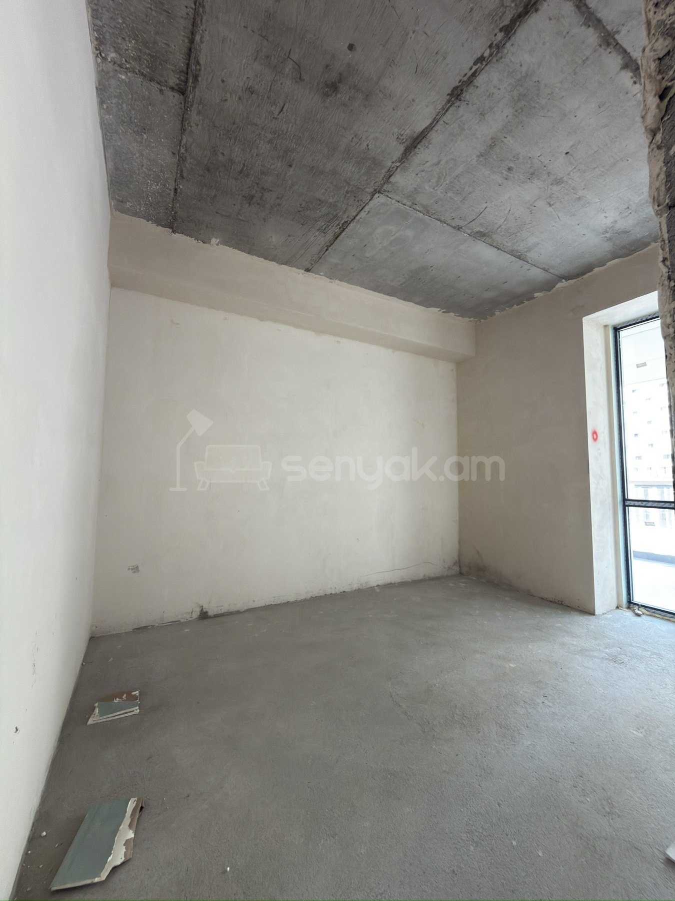 2 Սենյականոց Բնակարան Նորակառույցում, 58քմ, 4/19 հարկ, Զրոյական Վիճակում