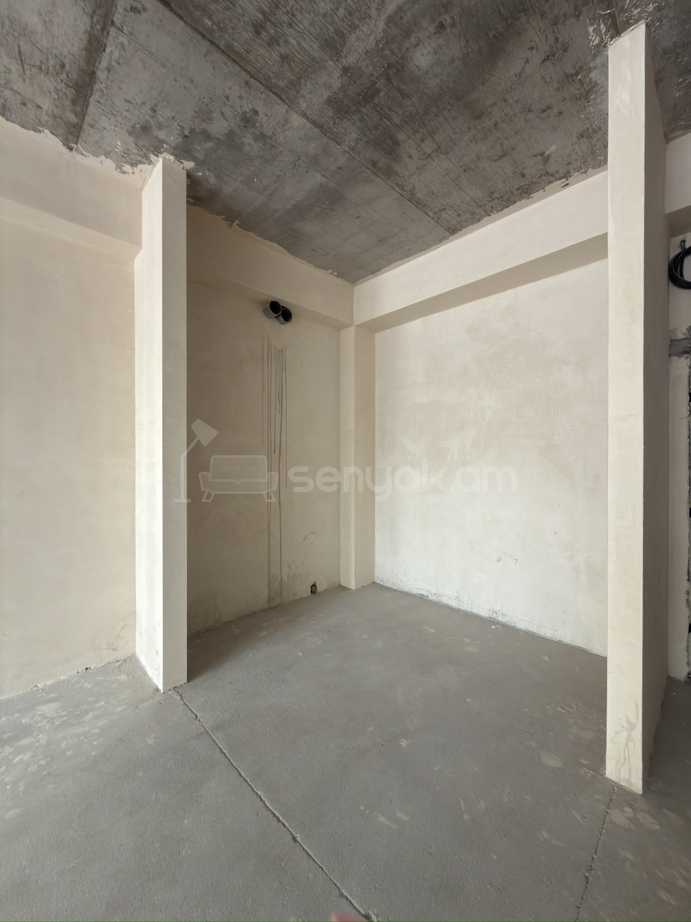 2 Սենյականոց Բնակարան Նորակառույցում, 58քմ, 4/19 հարկ, Զրոյական Վիճակում