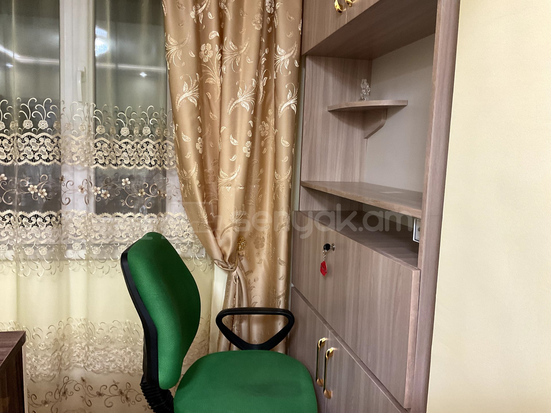 1 Սենյականոց Բնակարան, 55քմ, 6/9 հարկ, Կապիտալ Վերանորոգված
