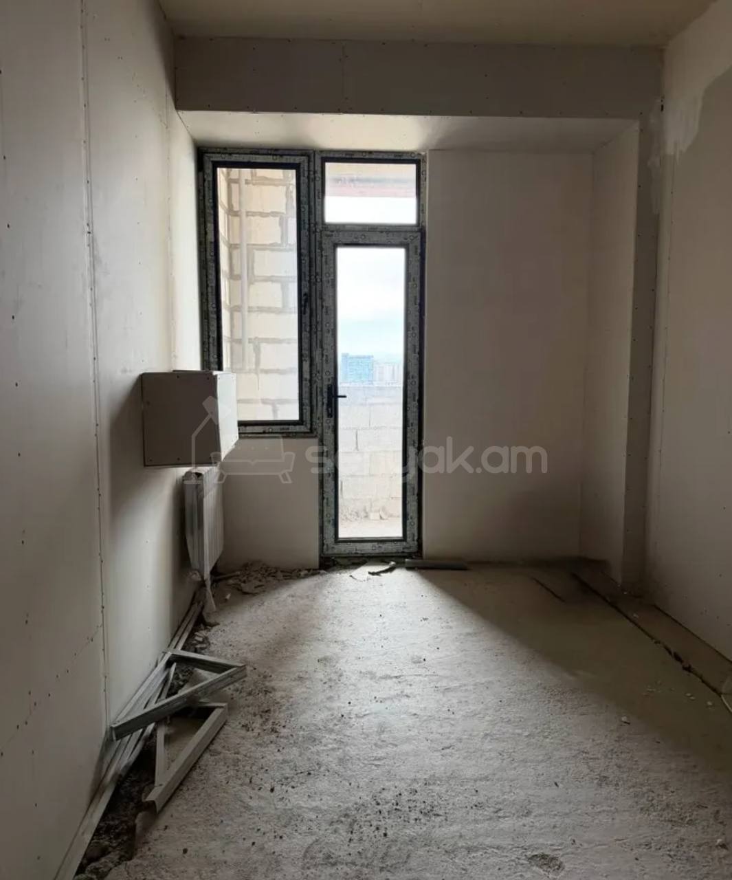 2 Սենյականոց Բնակարան, 103քմ, 17/18 հարկ, Զրոյական Վիճակում