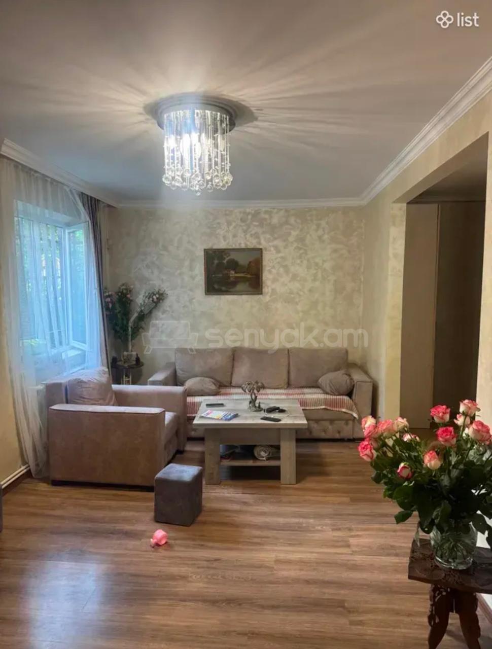 2 Սենյականոց Բնակարան, 51քմ, 1/5 հարկ, Կապիտալ Վերանորոգված
