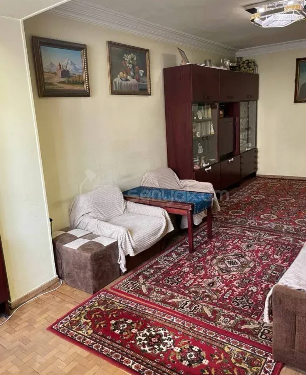 2 Սենյականոց Բնակարան Քարե Շենքում, 55քմ, 1/5 հարկ, Կոսմետիկ Վերանորոգված