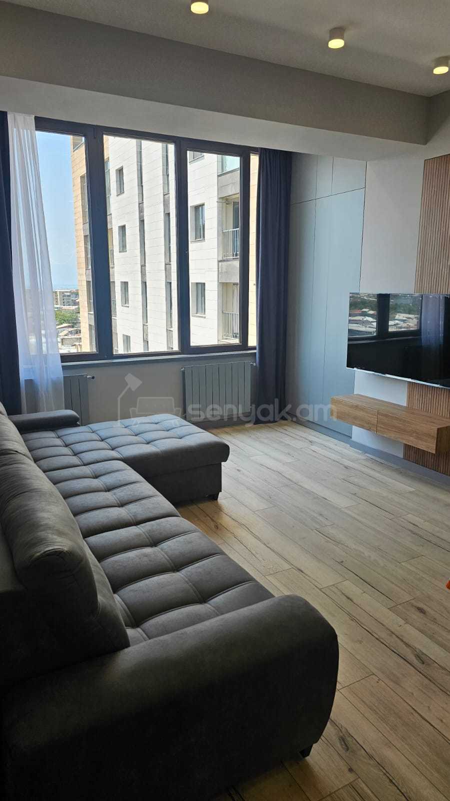 2 Սենյականոց Բնակարան Նորակառույցում, 50քմ, 16/17 հարկ, Դիզայներական Վերանորոգված