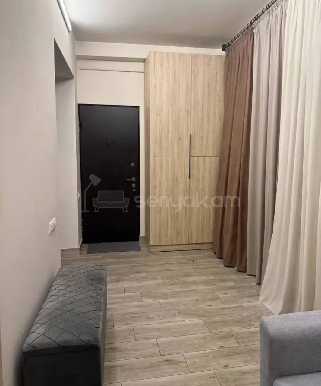 2 Սենյականոց Բնակարան Քարե Շենքում, 43քմ, 1/5 հարկ, Կապիտալ Վերանորոգված, Կահավորված