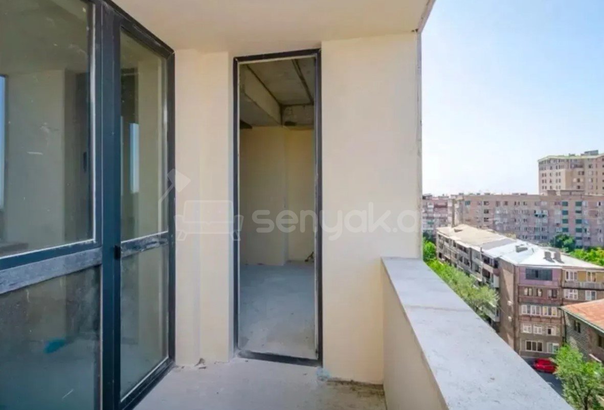 2 Սենյականոց Բնակարան, 73քմ, 8/13 հարկ, Զրոյական Վիճակում