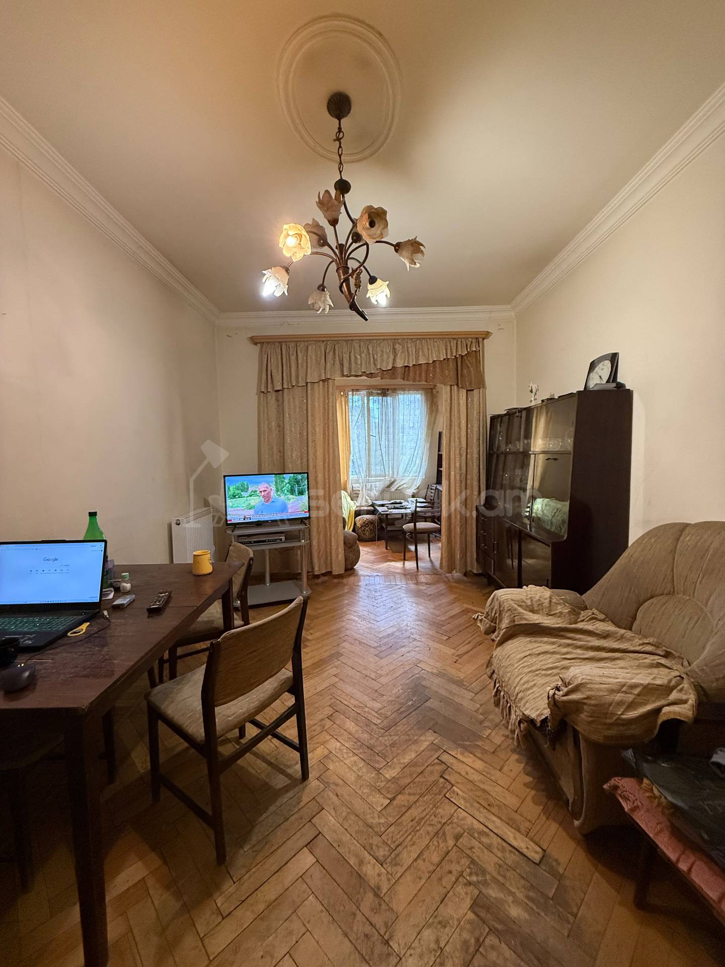 2 Սենյականոց Բնակարան Քարե Շենքում, 63քմ, 2/5 հարկ, Նորմալ Վիճակում