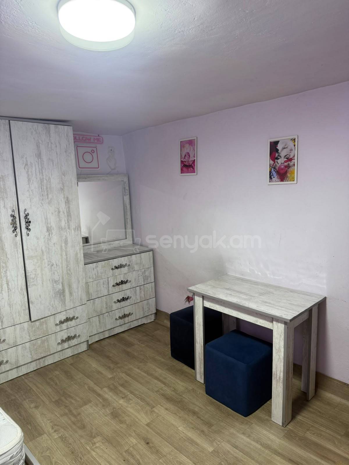 1 Սենյականոց Բնակարան Քարե Շենքում, 30քմ, 1/2 հարկ, Կապիտալ Վերանորոգված, Կահավորված, Արևկող