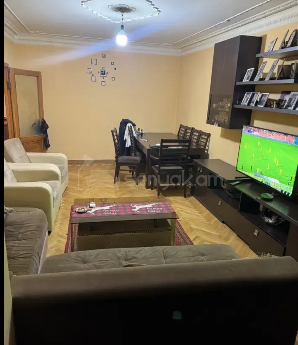 4 Սենյականոց Բնակարան, 90քմ, 3/9 հարկ, Կապիտալ Վերանորոգված, Կահավորված, Արևկող