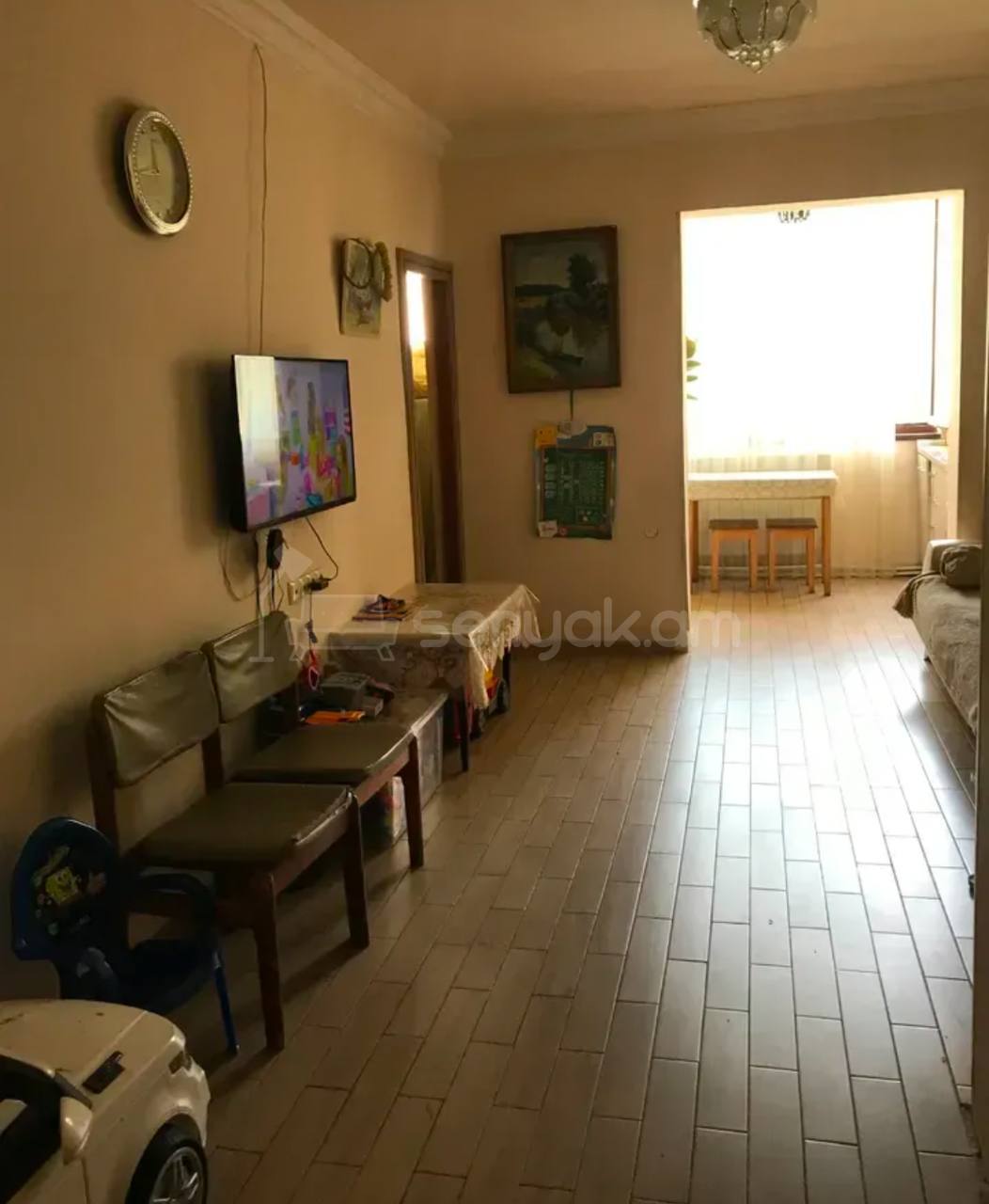 3 Սենյականոց Բնակարան, 49քմ, 3/9 հարկ, Կապիտալ Վերանորոգված