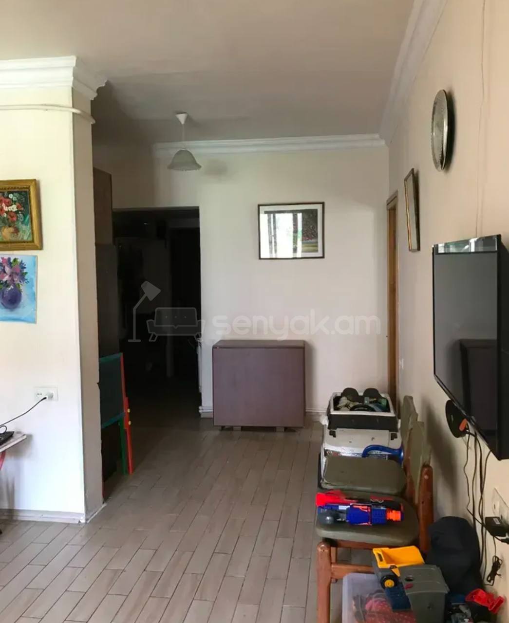3 Սենյականոց Բնակարան, 49քմ, 3/9 հարկ, Կոսմետիկ Վերանորոգված