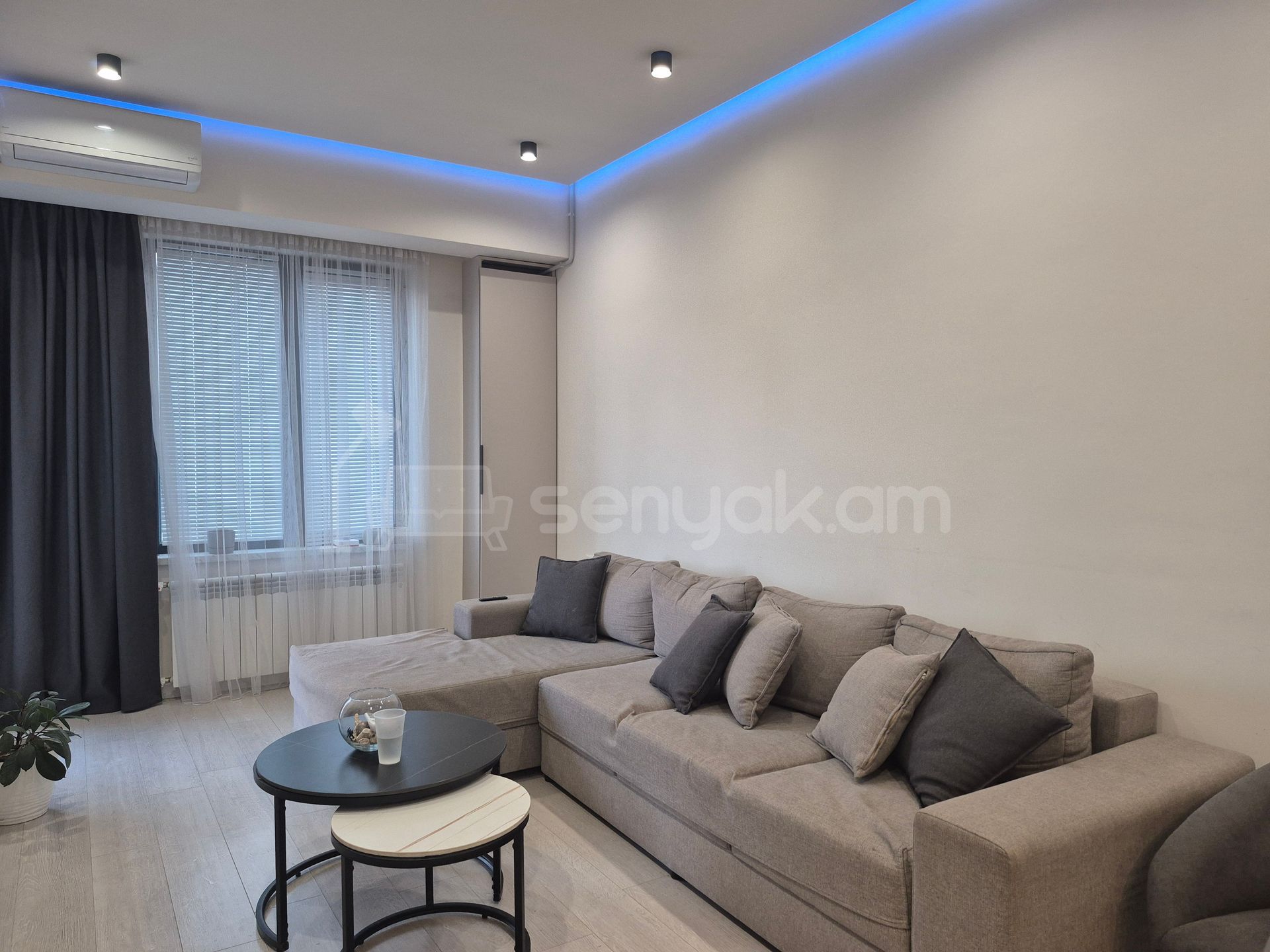 3 Սենյականոց Բնակարան Նորակառույցում, 57քմ, 7/10 հարկ, Կապիտալ Վերանորոգված