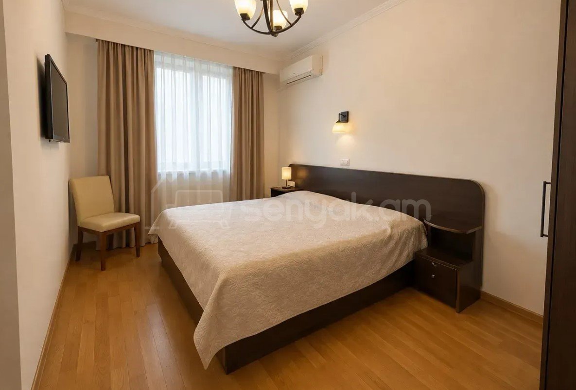 2 Սենյականոց Բնակարան, 90քմ, 4/14 հարկ, Կապիտալ Վերանորոգված