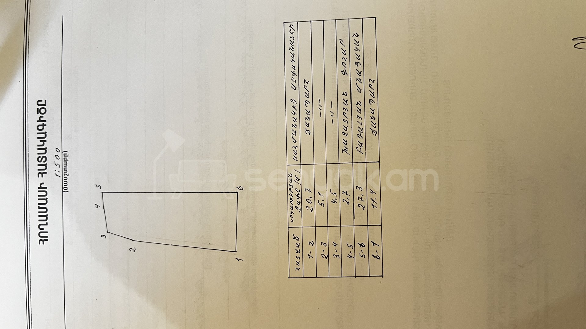 Հողամաս, 950քմ, Ոռոգման Ջրով, Ցանկապատված