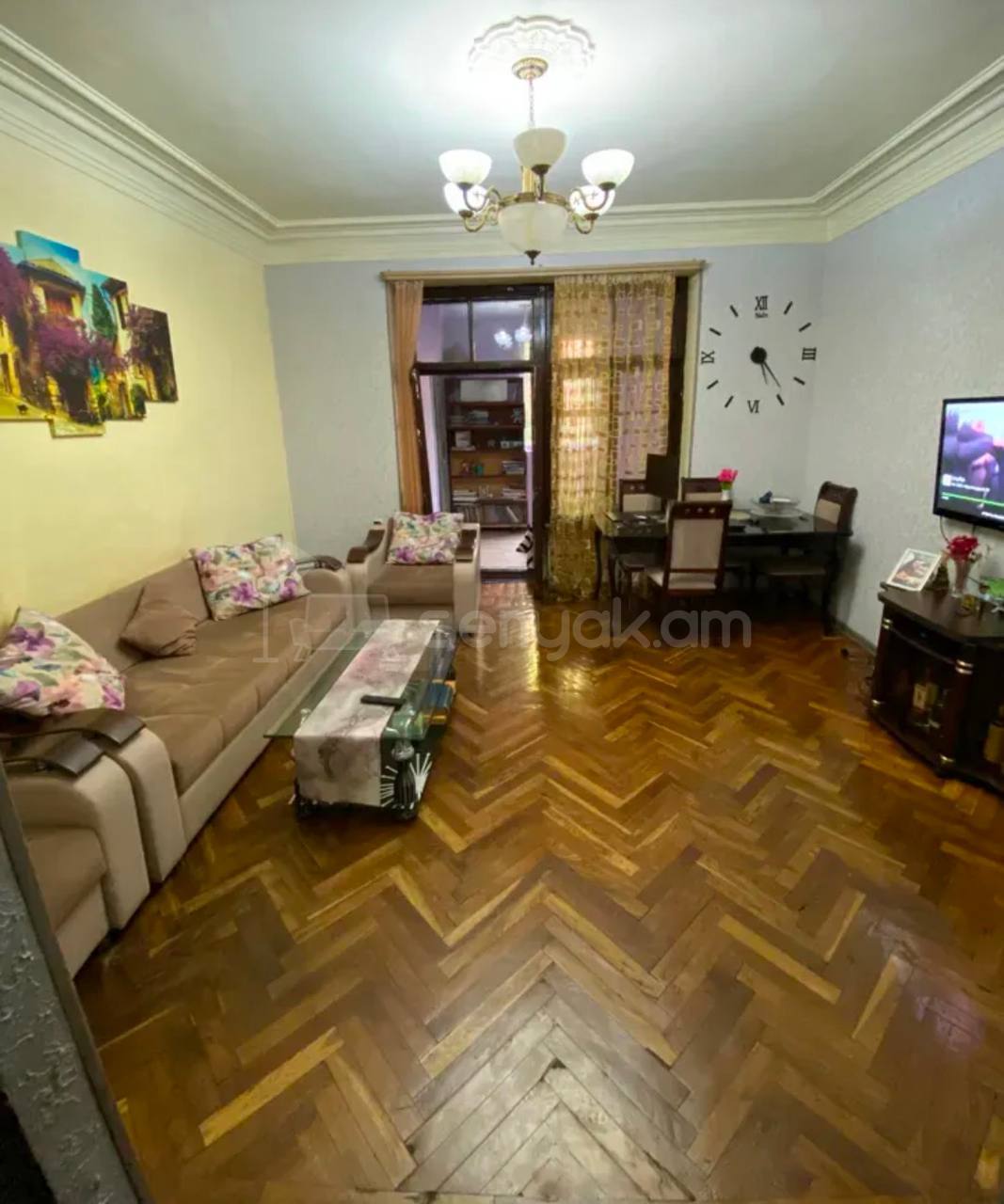 3 Սենյականոց Բնակարան Քարե Շենքում, 93քմ, 2/5 հարկ, Կոսմետիկ Վերանորոգված