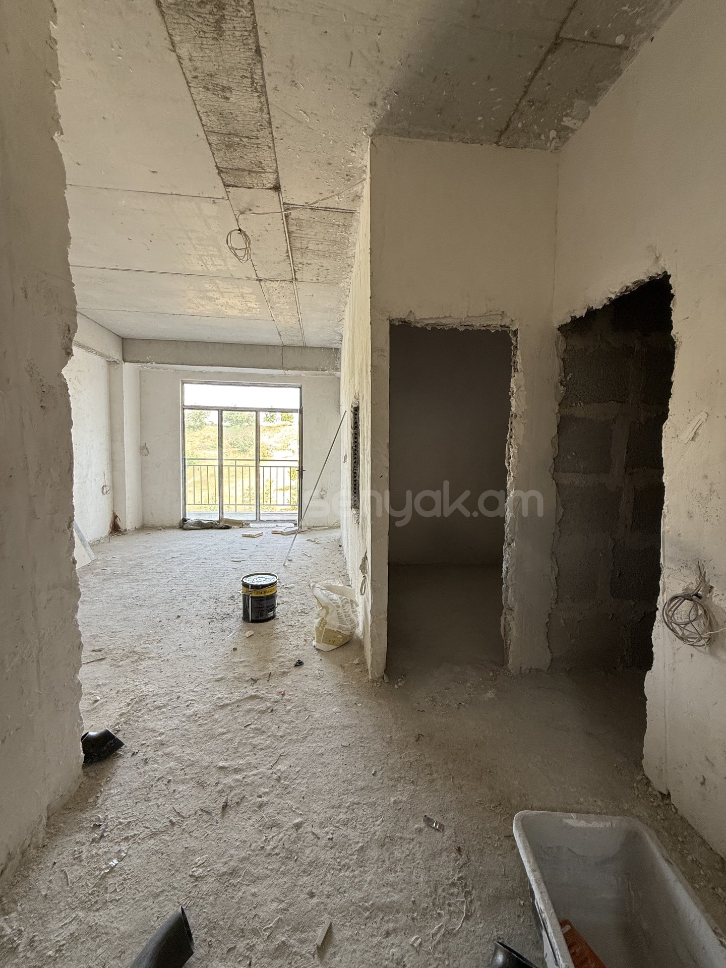 3 Սենյականոց Բնակարան, 56քմ, 2/11 հարկ, Զրոյական Վիճակում
