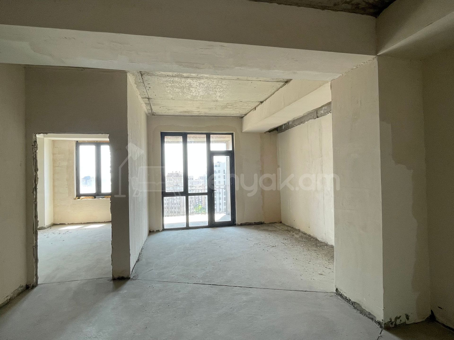 2 Սենյականոց Բնակարան Նորակառույցում, 60քմ, 8/22 հարկ, Զրոյական Վիճակում