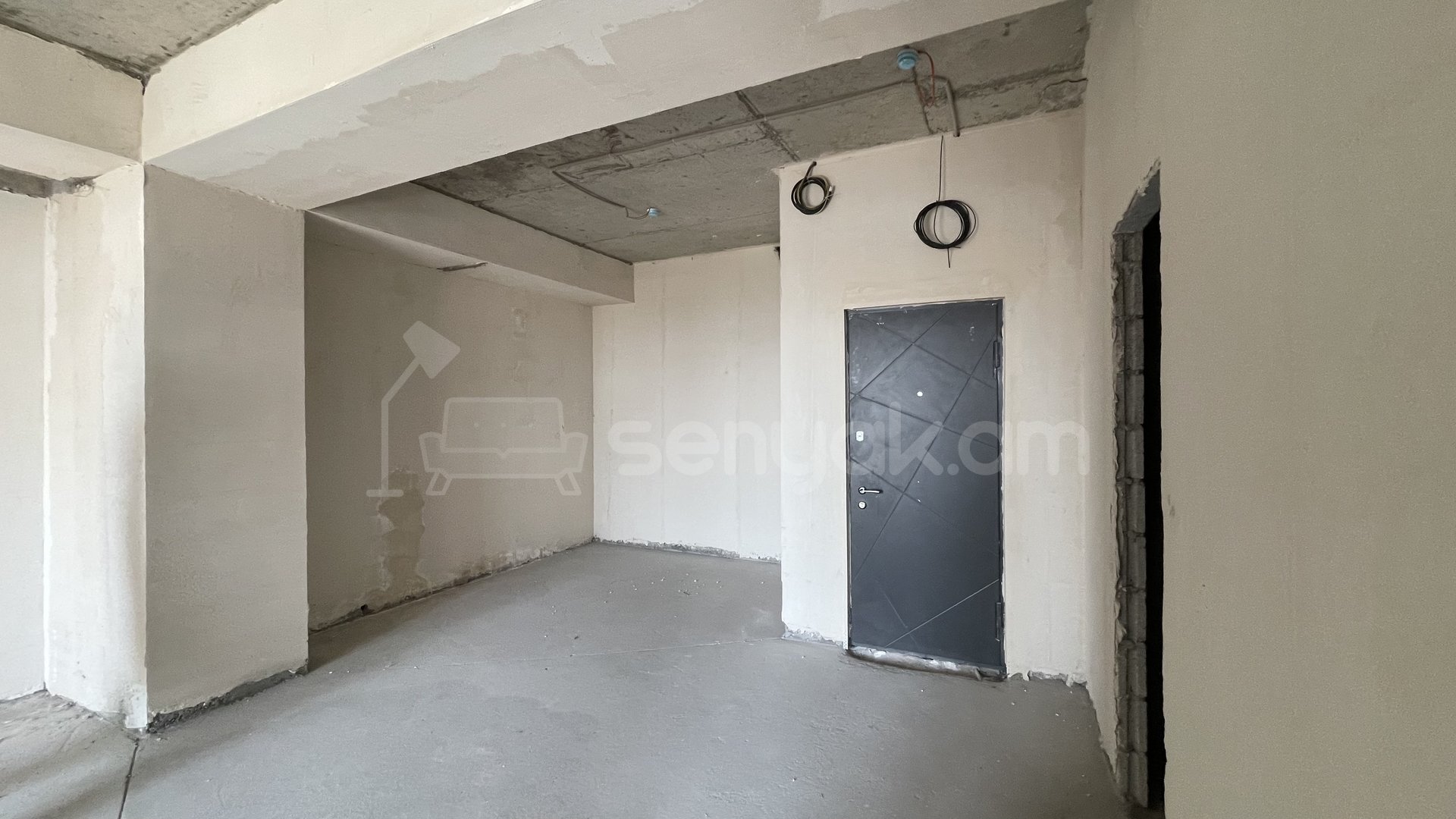 2 Սենյականոց Բնակարան Նորակառույցում, 60քմ, 8/22 հարկ, Զրոյական Վիճակում