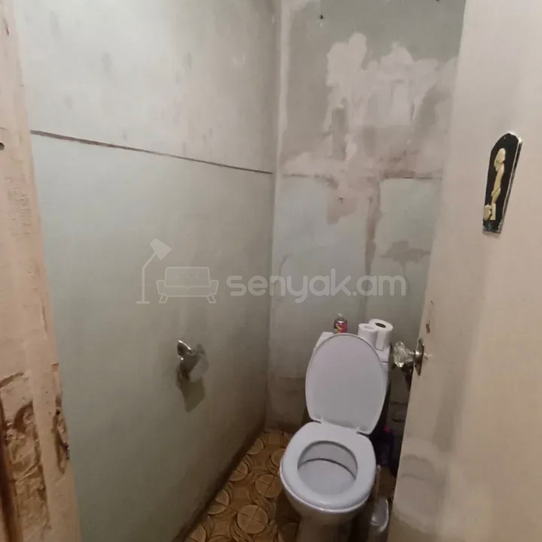 3 Սենյականոց Բնակարան, 80քմ, 8/9 հարկ, Պետական Վիճակում