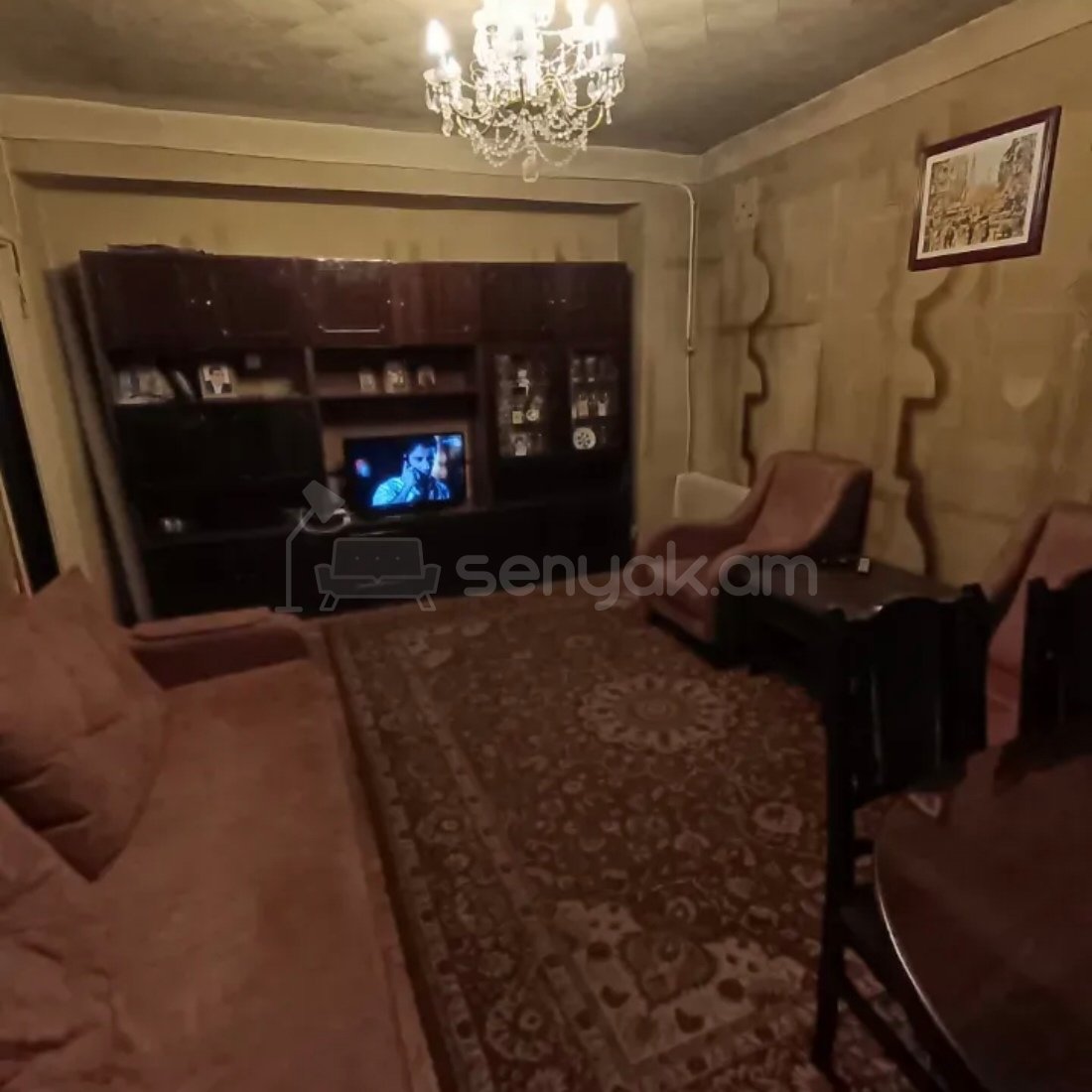 3 Սենյականոց Բնակարան, 80քմ, 8/9 հարկ, Պետական Վիճակում