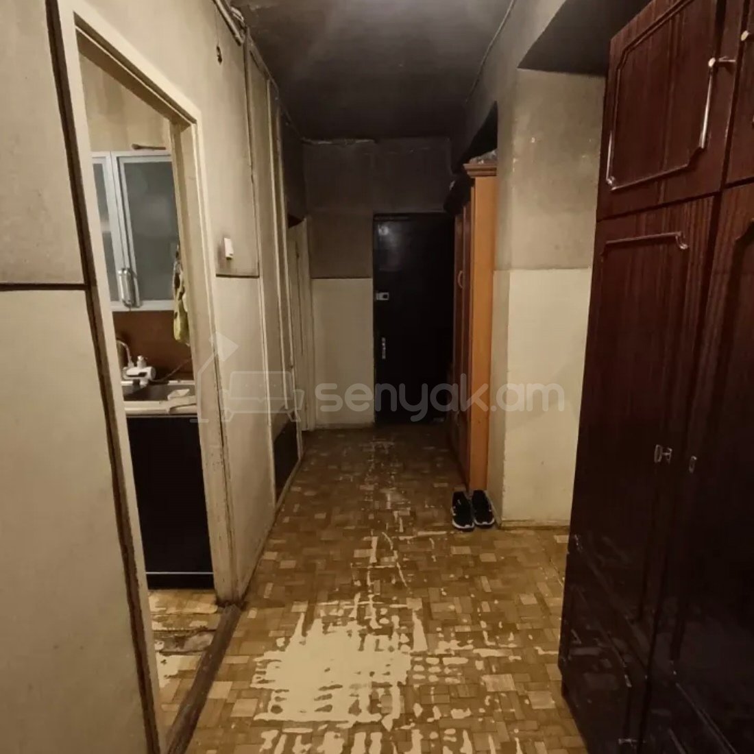 3 Սենյականոց Բնակարան, 80քմ, 8/9 հարկ, Պետական Վիճակում