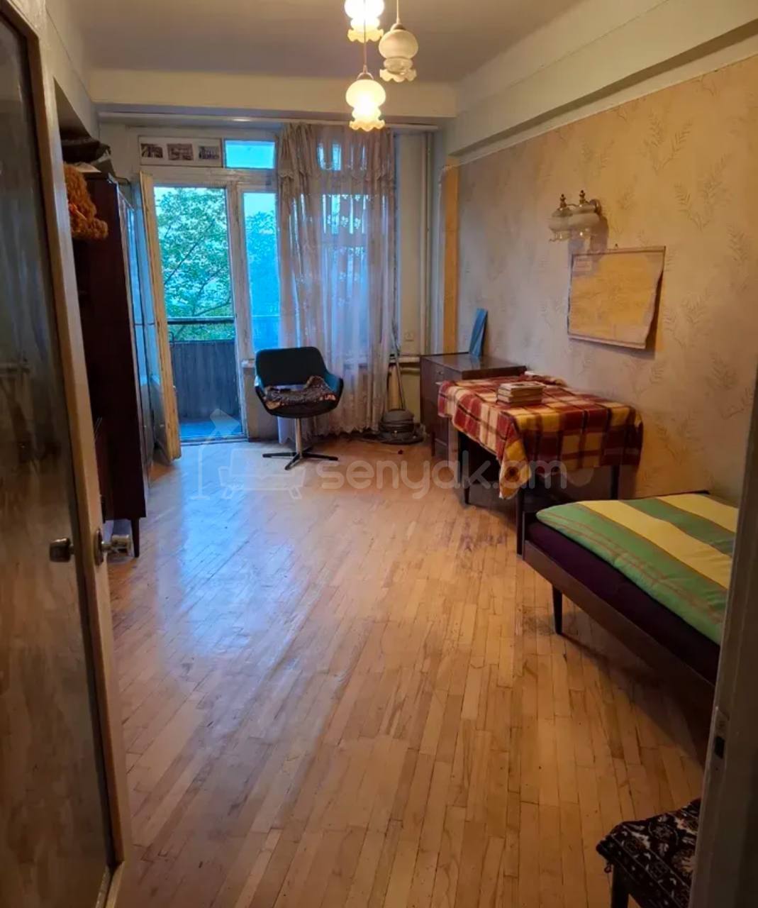 3 Սենյականոց Բնակարան, 89քմ, 3/9 հարկ, Պետական Վիճակում