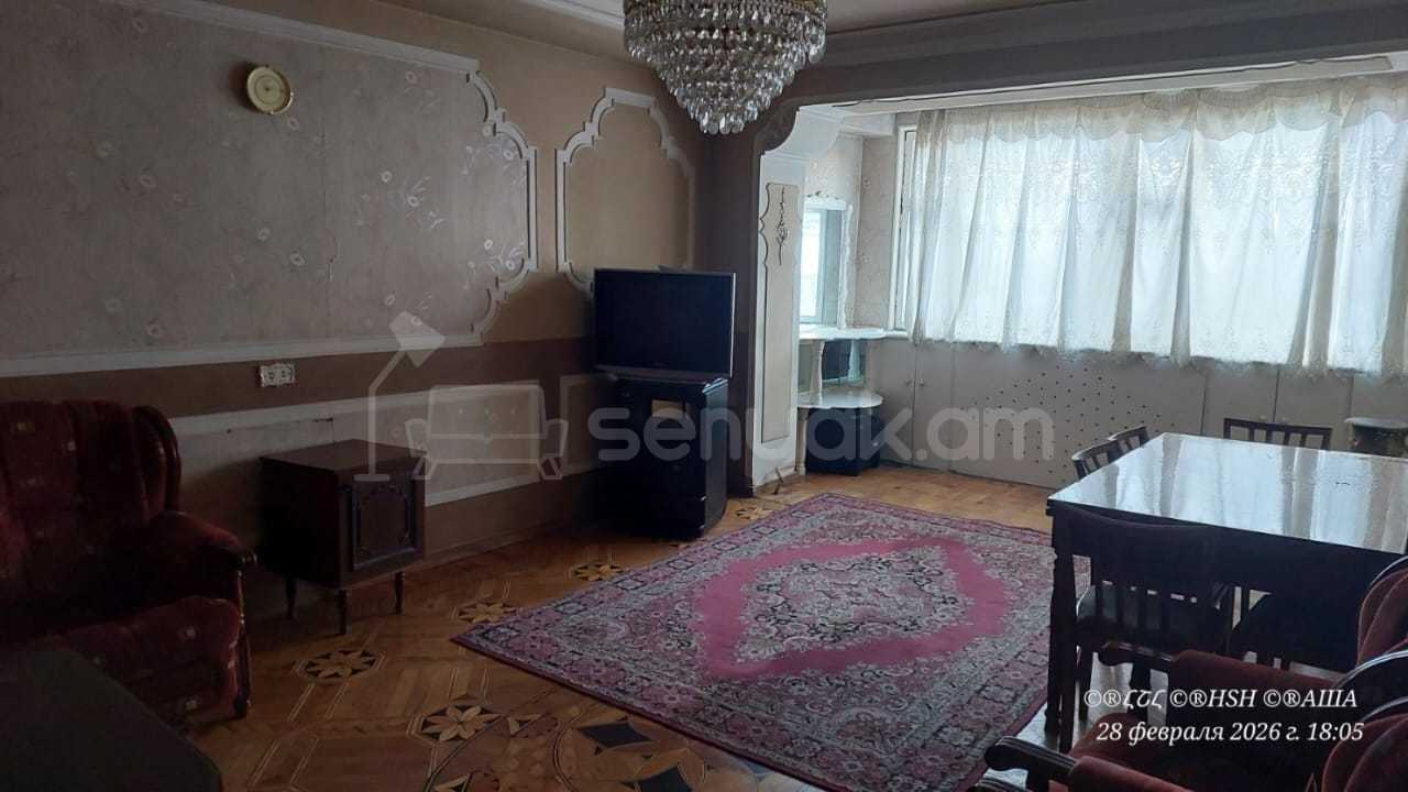 3 Սենյականոց Բնակարան, 82քմ, 6/12 հարկ, Նորմալ Վիճակում