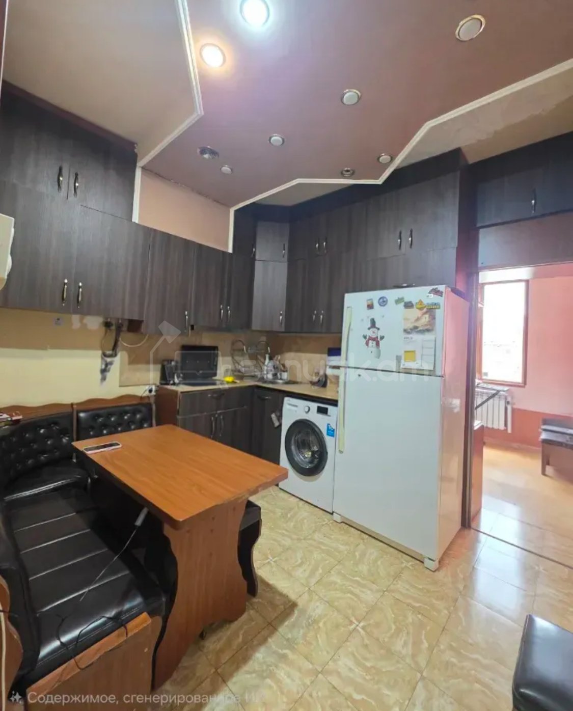 2 Սենյականոց Բնակարան Քարե Շենքում, 40քմ, 3/3 հարկ, Նորմալ Վիճակում