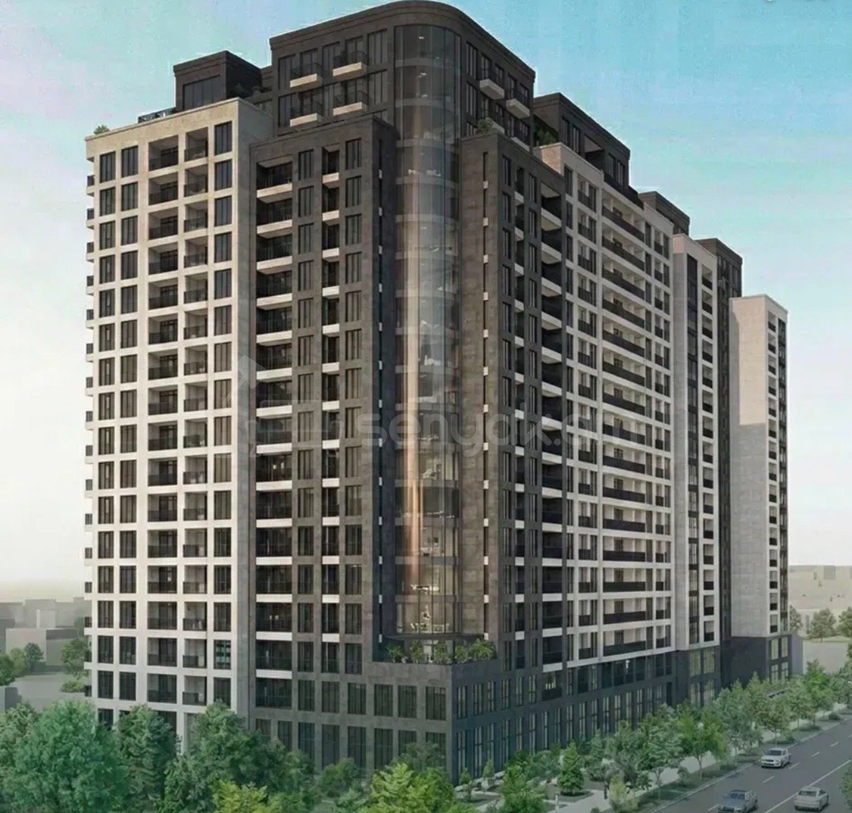 4 Սենյականոց Բնակարան, 115քմ, 15/19 հարկ, Զրոյական Վիճակում
