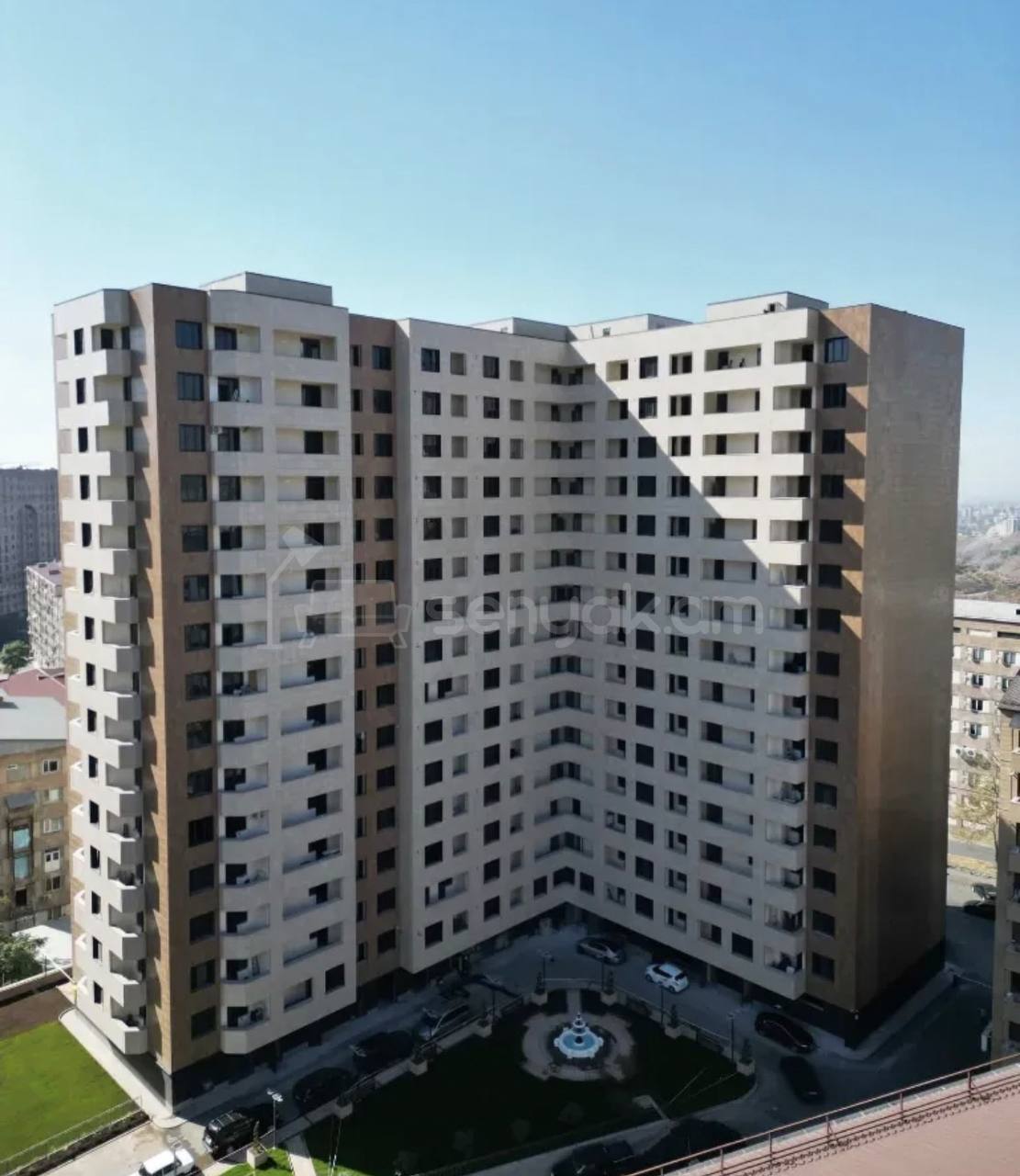 3 Սենյականոց Բնակարան, 92քմ, 13/16 հարկ, Զրոյական Վիճակում
