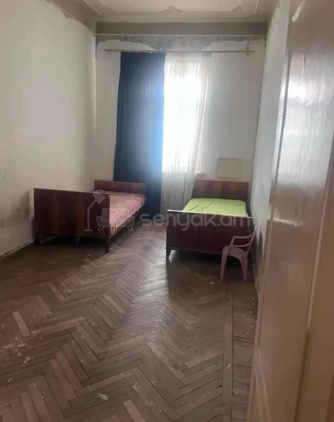 2 Սենյականոց Բնակարան Քարե Շենքում, 68քմ, 3/5 հարկ, Պետական Վիճակում